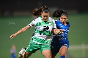 Sofía Varela, Regina Hernández | Santos vs Necaxa J8 C2023 Liga MX femenil
