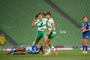 Yessenia Novella | Santos vs Necaxa J8 C2023 Liga MX femenil