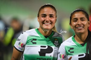 Alexia Villanueva, Brenda León | Santos vs Necaxa J8 C2023 Liga MX femenil