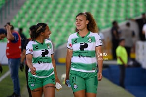 Desarae Félix, Alejandra Curiel | Santos Laguna vs Puebla Liga MX femenil