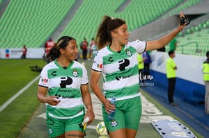 Desarae Félix, Alejandra Curiel | Santos Laguna vs Puebla Liga MX femenil
