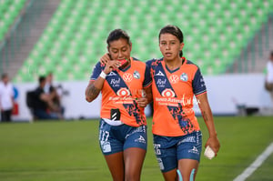 Carolina Solís, Liliana Fernández | Santos Laguna vs Puebla Liga MX femenil