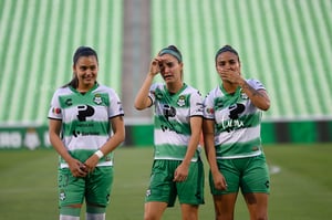 Alexia Villanueva, Daniela Delgado, Alexxandra Ramírez | Santos Laguna vs Puebla Liga MX femenil