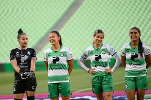 Brenda León, Paola Calderón, Sheila Pulido, Sofía Varela | Santos Laguna vs Puebla Liga MX femenil