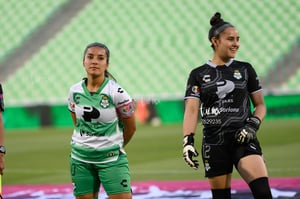 Paola Calderón, Cinthya Peraza | Santos Laguna vs Puebla Liga MX femenil