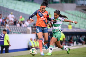 Brenda León, Brenda García | Santos Laguna vs Puebla Liga MX femenil