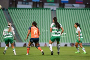 María Yokoyama, Samantha Martínez | Santos Laguna vs Puebla Liga MX femenil