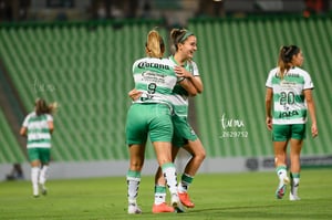 Gol, Alexia Villanueva, Daniela Delgado | Santos Laguna vs Puebla Liga MX femenil