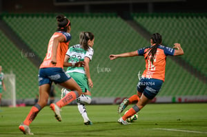 Dulce Martínez, Alexxandra Ramírez | Santos Laguna vs Puebla Liga MX femenil