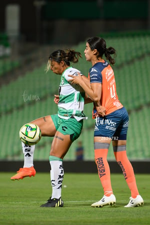 Desarae Félix, Liliana Sánchez | Santos Laguna vs Puebla Liga MX femenil
