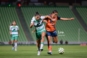 Lia Romero, Dulce Martínez | Santos Laguna vs Puebla Liga MX femenil