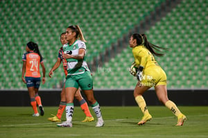 Alexia Villanueva, Evelyn Torres | Santos Laguna vs Puebla Liga MX femenil