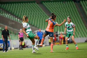 Alexia Villanueva, María Sainz | Santos Laguna vs Puebla Liga MX femenil