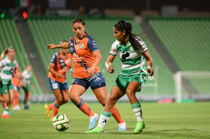 Brenda León, Dulce Martínez | Santos Laguna vs Puebla Liga MX femenil