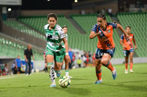 Dulce Martínez, Alexxandra Ramírez | Santos Laguna vs Puebla Liga MX femenil