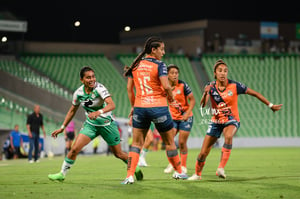 Brenda León, Dulce Martínez, María Sainz | Santos Laguna vs Puebla Liga MX femenil