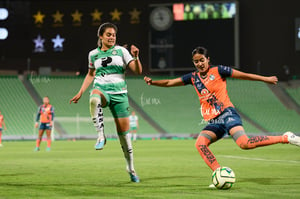 Liliana Sánchez, Alexxandra Ramírez | Santos Laguna vs Puebla Liga MX femenil