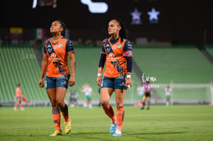 Brenda García, Viridiana López | Santos Laguna vs Puebla Liga MX femenil