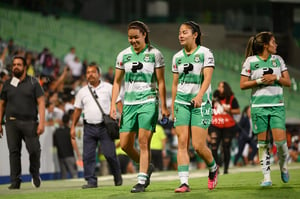 María Yokoyama, Katia Estrada | Santos Laguna vs Puebla Liga MX femenil