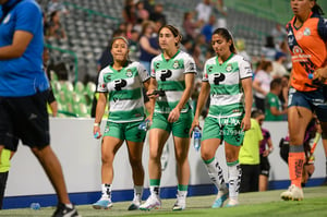 Lourdes De León, Brenda López, Ana Peregrina | Santos Laguna vs Puebla Liga MX femenil