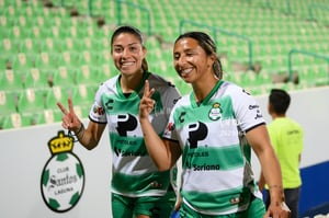 Lia Romero, Desarae Félix | Santos Laguna vs Puebla Liga MX femenil