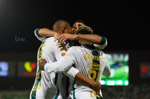festejo de gol | Santos vs Pumas UNAM