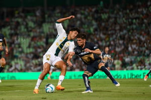 Pablo Monroy, Diego Medina | Santos vs Pumas UNAM