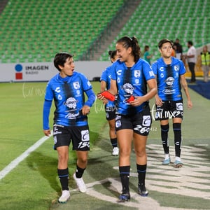 Dulce Alvarado, Ianne López | Santos vs Querétaro femenil