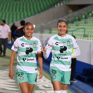 Michel Ruiz, Stephanie Soto | Santos vs Querétaro femenil