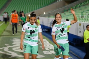 Maika Albéniz, Marianne Martínez | Santos vs Querétaro femenil