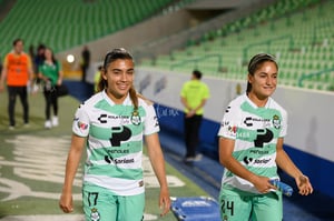Maika Albéniz, Marianne Martínez | Santos vs Querétaro femenil