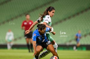 Leidy Ramos, Alexxandra Ramírez | Santos vs Querétaro femenil