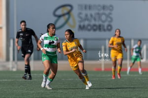 Angélica Murillo, Celeste Guevara | Santos vs Tigres J13 C2023 Liga MX