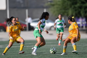 Celeste Guevara, Angélica Murillo, María González | Santos vs Tigres J13 C2023 Liga MX