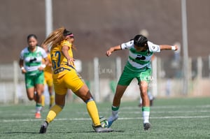 Ailin Serna, Alexa Gutiérrez | Santos vs Tigres J13 C2023 Liga MX