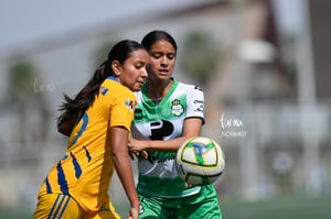 América Rodríguez, Aylin Salais | Santos vs Tigres J13 C2023 Liga MX