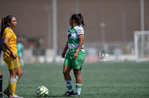 Ángeles Sánchez, Paulina Peña | Santos vs Tigres J13 C2023 Liga MX