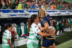 Alexia Villanueva, Brenda López | Santos vs Tigres femenil