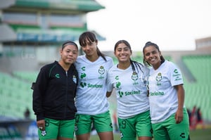 Yessenia Novella, Layda Fernandez, Mereli Zapata, Paulina Pe | Santos vs Toluca J10 C2023 Liga MX femenil
