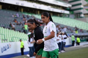 Mereli Zapata, Layda Fernandez | Santos vs Toluca J10 C2023 Liga MX femenil