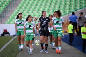 Alejandra Curiel, Aida Cantú, Maika Albéniz | Santos vs Toluca J10 C2023 Liga MX femenil
