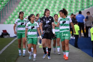Alejandra Curiel, Aida Cantú, Maika Albéniz | Santos vs Toluca J10 C2023 Liga MX femenil