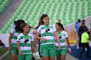 Maika Albéniz, Alejandra Curiel | Santos vs Toluca J10 C2023 Liga MX femenil