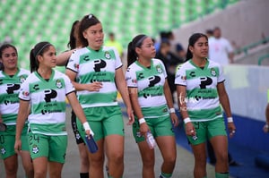 Maika Albéniz, Alejandra Curiel, Layda Fernandez, Mereli Zap | Santos vs Toluca J10 C2023 Liga MX femenil