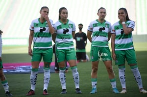 María Yokoyama, Natalia Miramontes, Priscila Padilla, Alexxa | Santos vs Toluca J10 C2023 Liga MX femenil