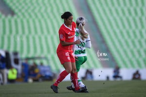 Sheila Pulido, Vanessa Penuna | Santos vs Toluca J10 C2023 Liga MX femenil