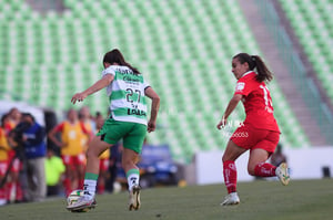 Sofía Varela | Santos vs Toluca J10 C2023 Liga MX femenil