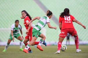 Daniela Delgado | Santos vs Toluca J10 C2023 Liga MX femenil