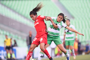 Brenda Da Graca, Judith Félix | Santos vs Toluca J10 C2023 Liga MX femenil