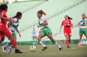 Alexia Villanueva | Santos vs Toluca J10 C2023 Liga MX femenil